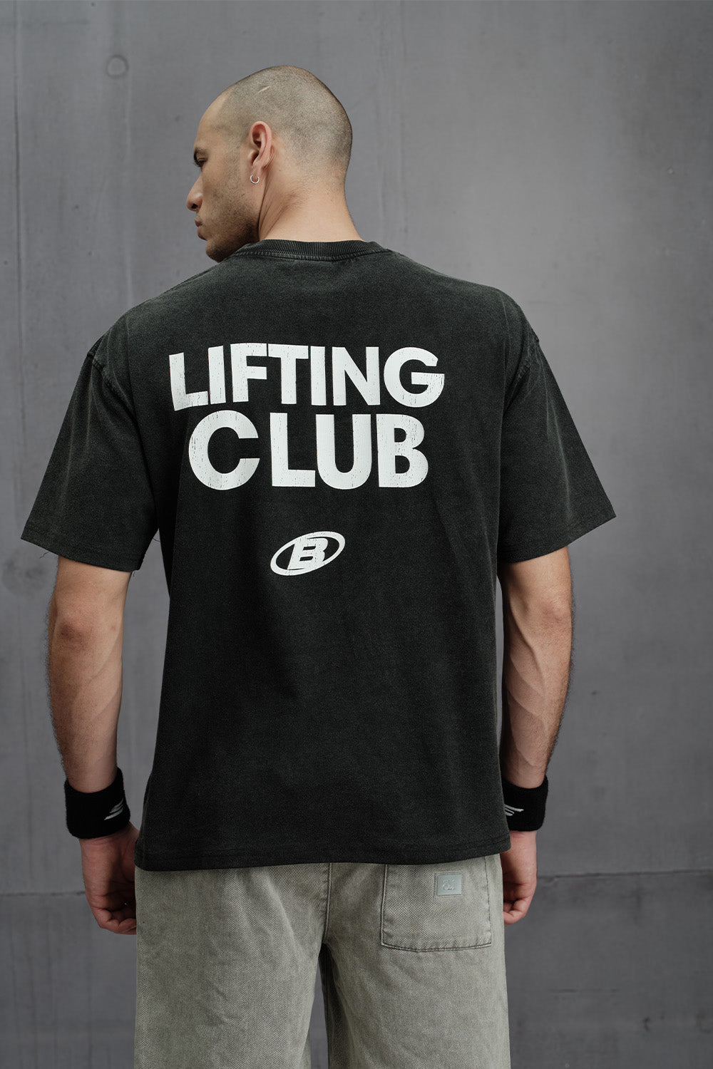Lifting Club Oversized T-shirt - BonkersCorner