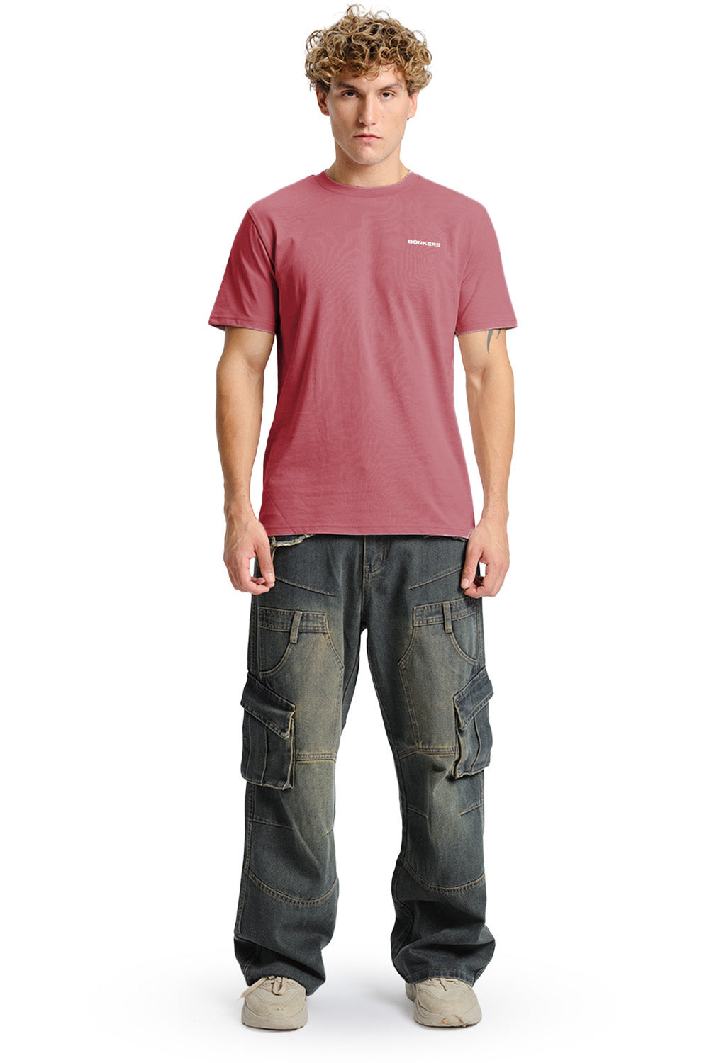 Mauve Mist Supima Regular Fit T-shirt - BonkersCorner