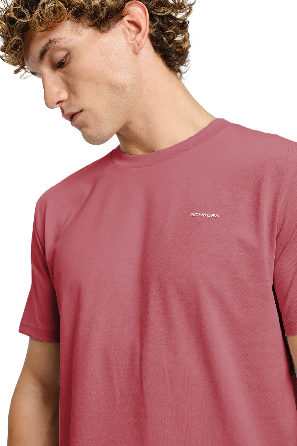 Mauve Mist Supima Regular Fit T-shirt - BonkersCorner