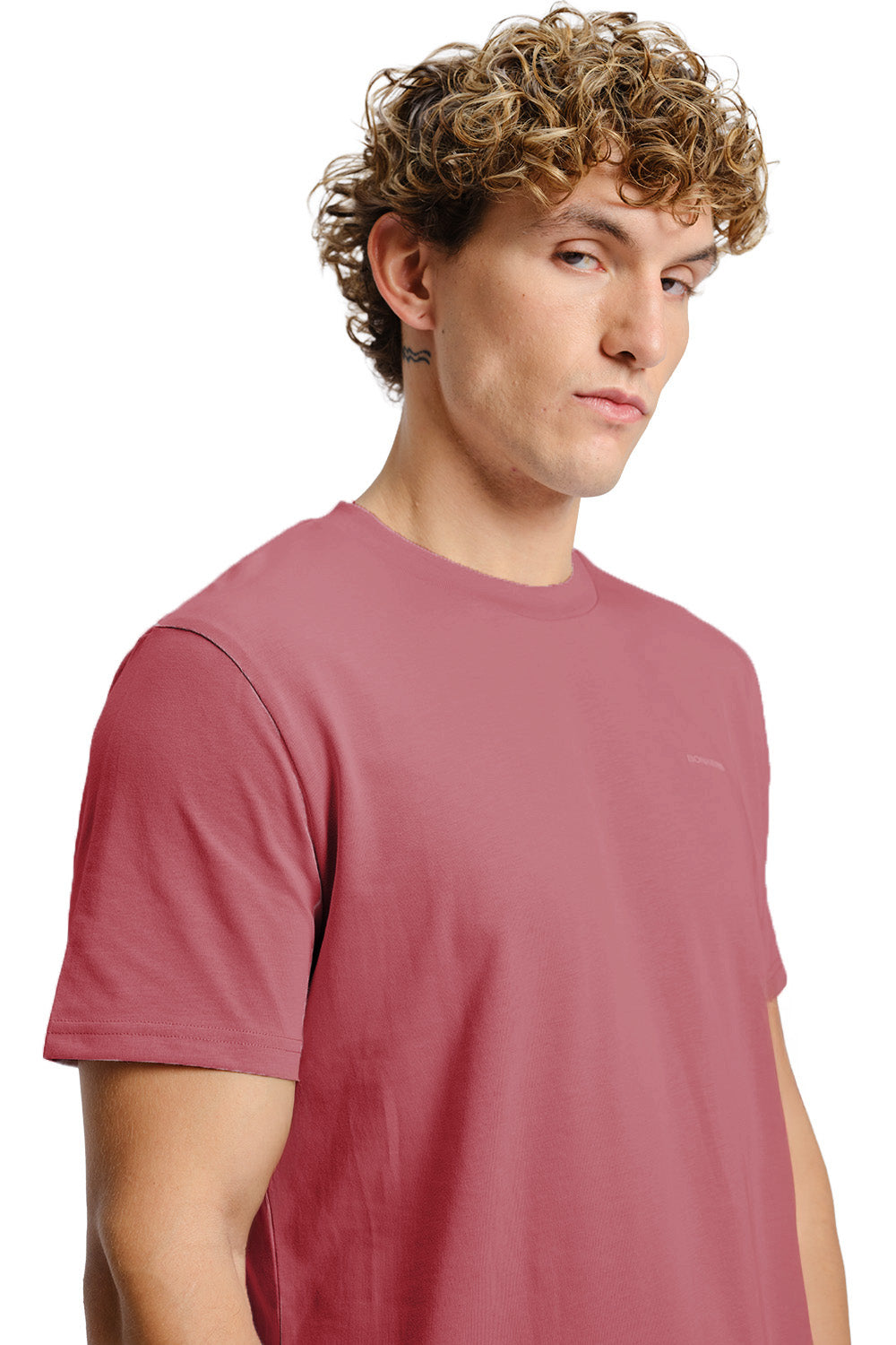 Mauve Mist Supima Regular Fit T-shirt - BonkersCorner