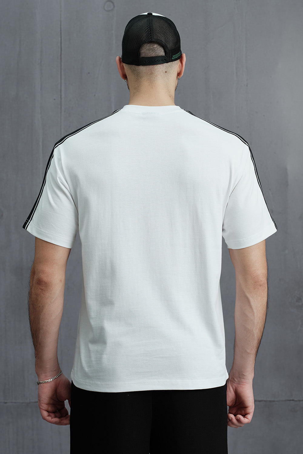 Monostripe Oversized T-Shirt - BonkersCorner