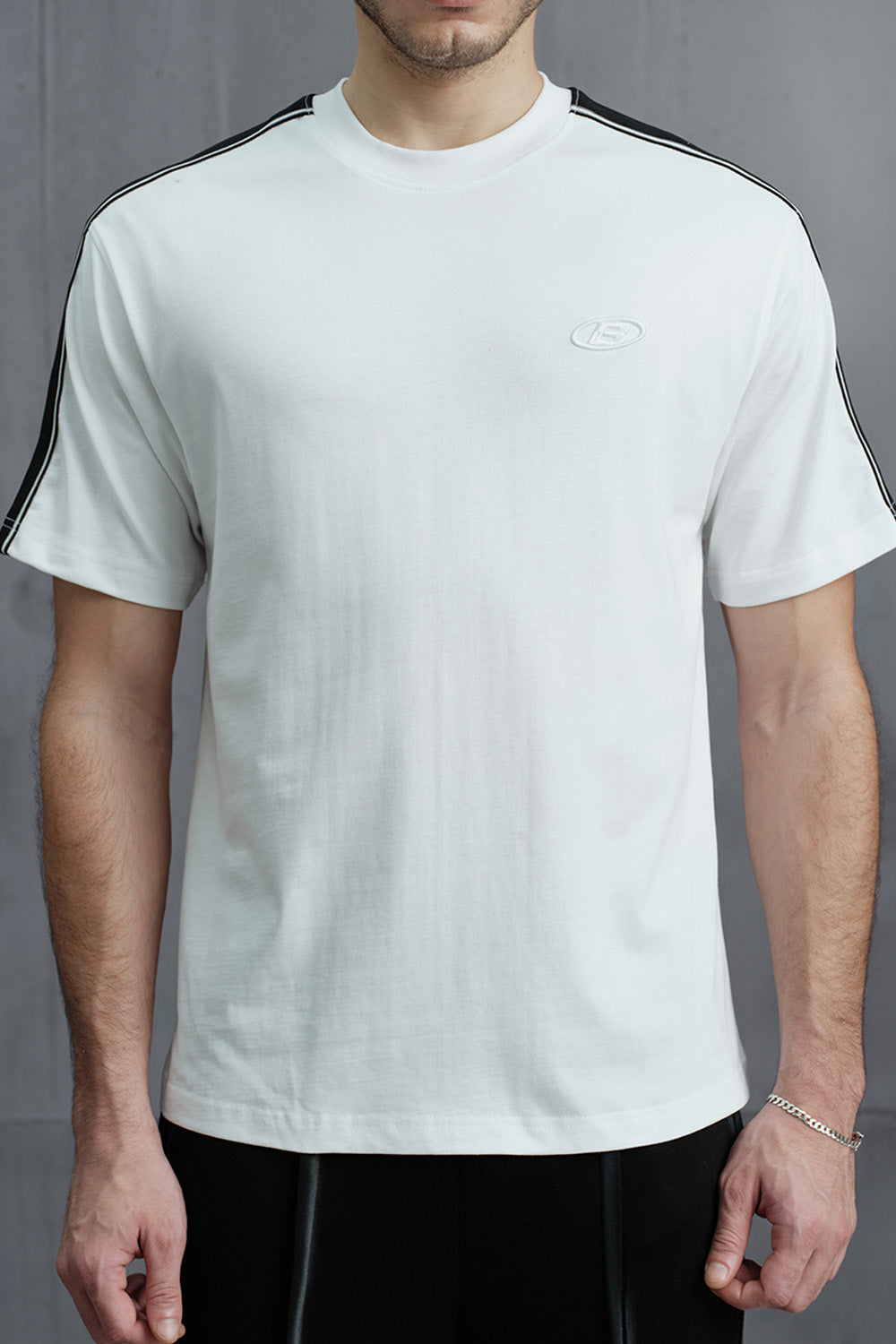 Monostripe Oversized T-Shirt - BonkersCorner