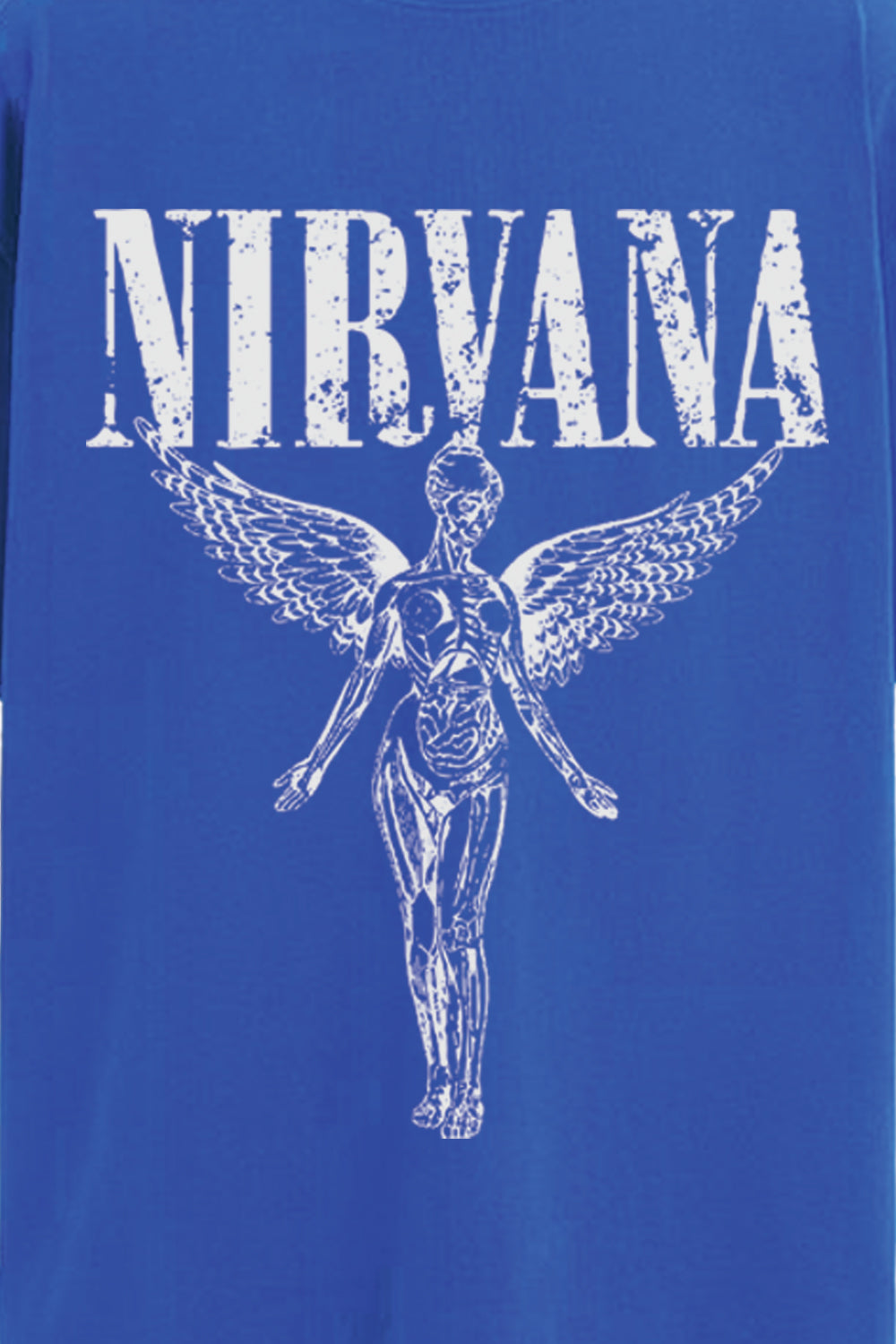 Blue Nirvana Oversized T-shirt - BonkersCorner