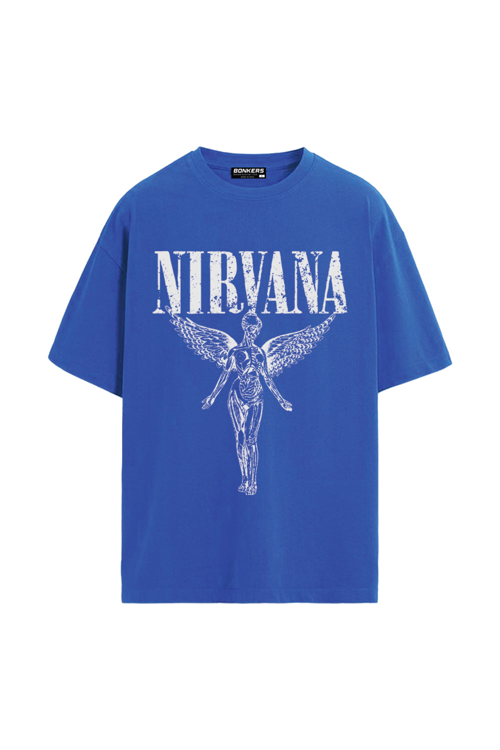 Blue Nirvana Oversized T-shirt - BonkersCorner