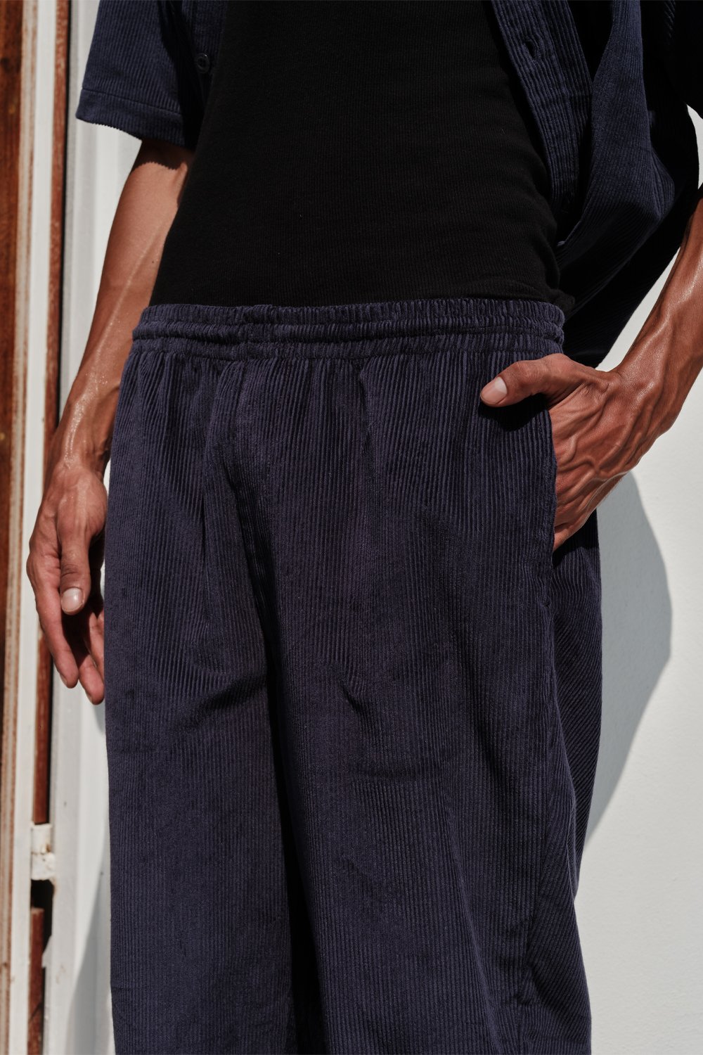 Navy Blue_Cordouy pants_02