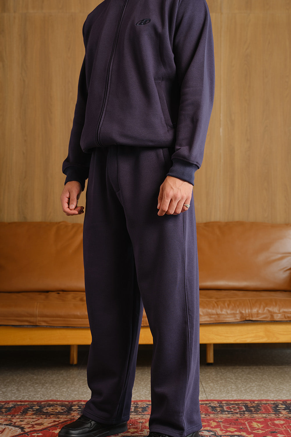 Navy Blue On The Go Joggers - BonkersCorner