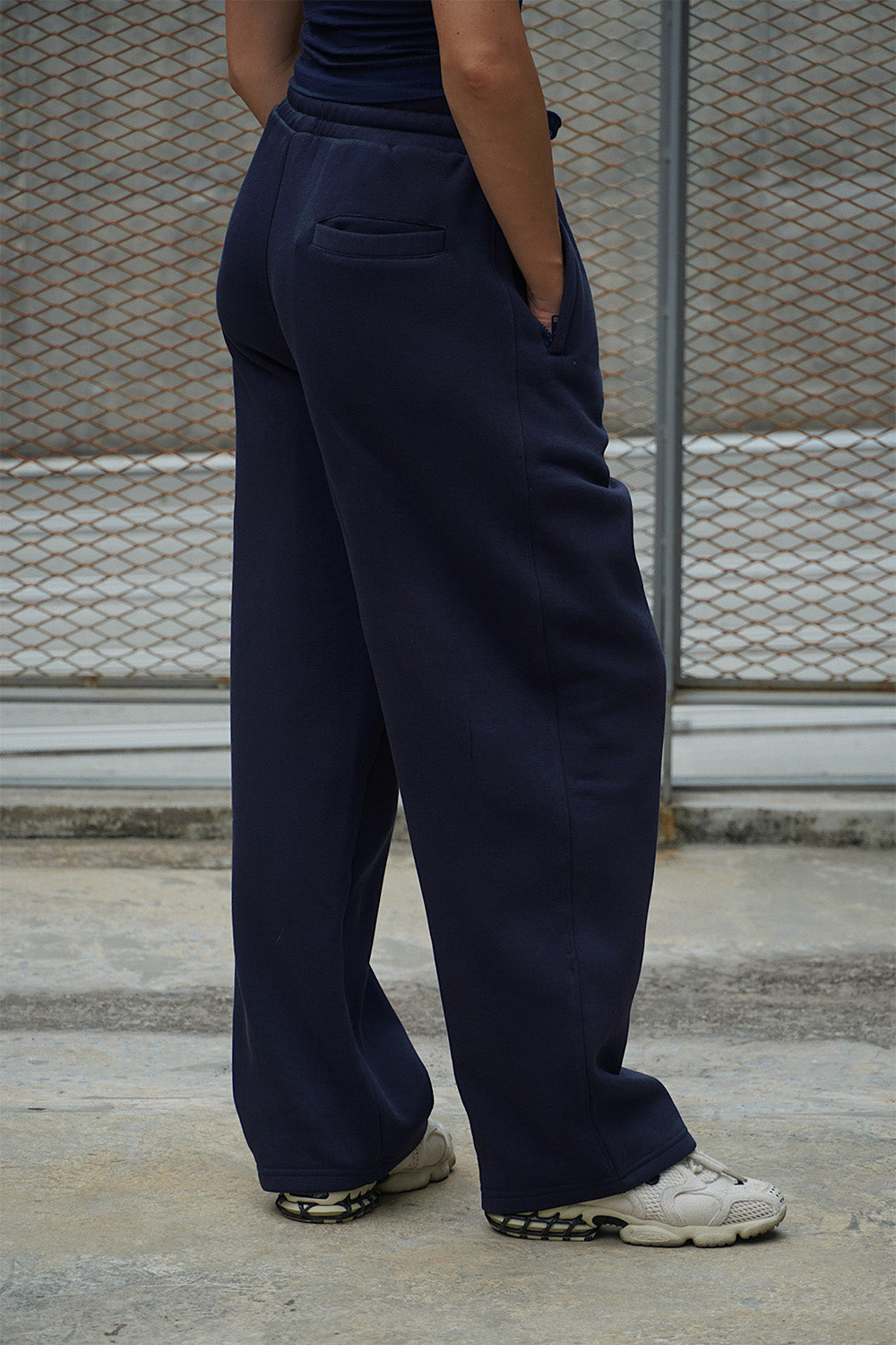 Navy Blue On The Go Joggers - BonkersCorner