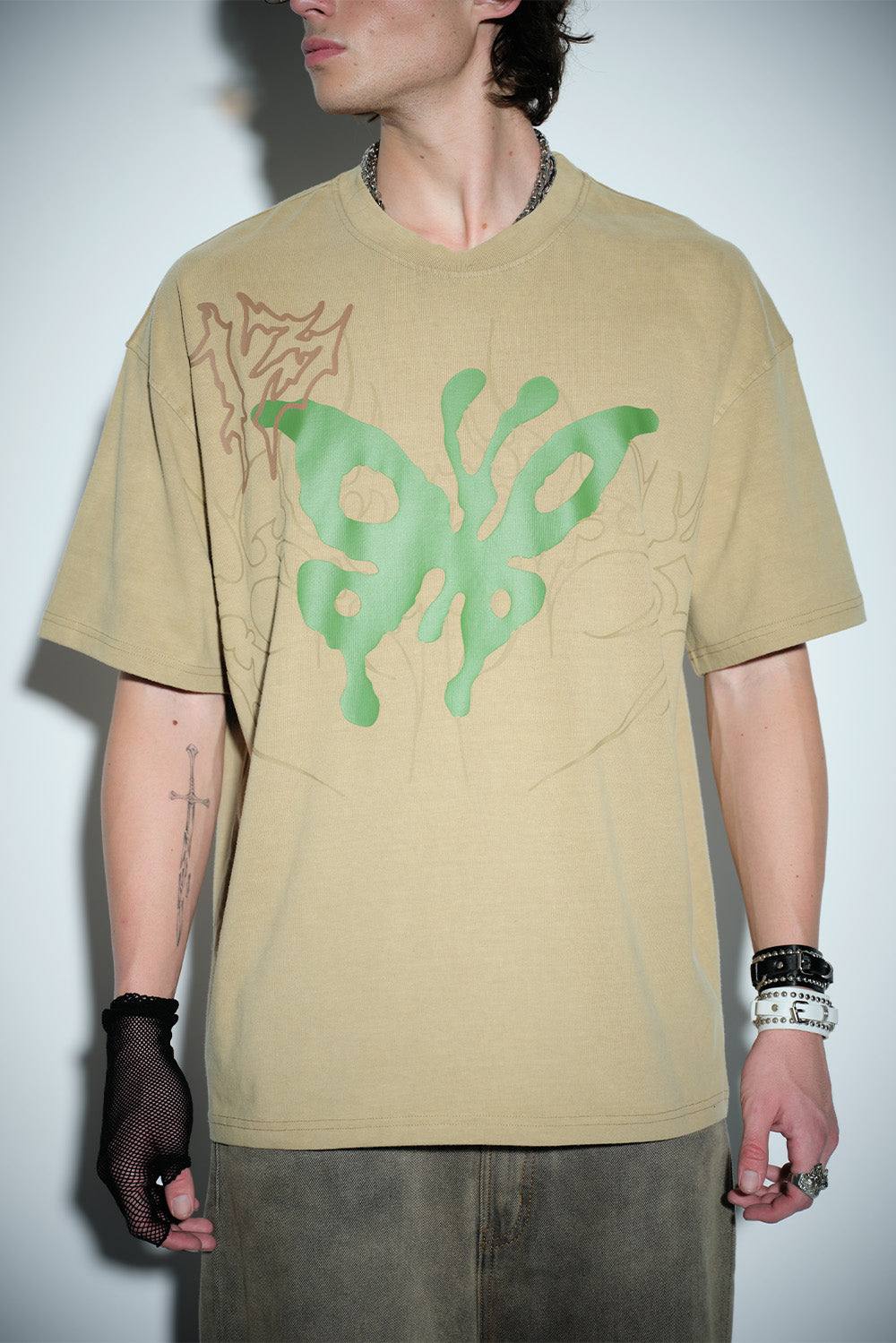 Neuro Bloom Oversized T-shirt - BonkersCorner