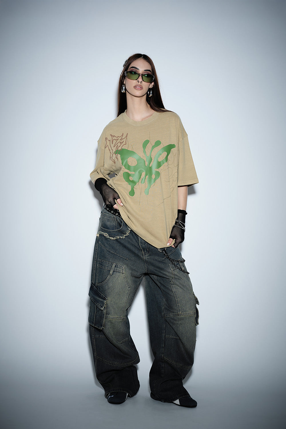 Neuro Bloom Oversized T-shirt - BonkersCorner