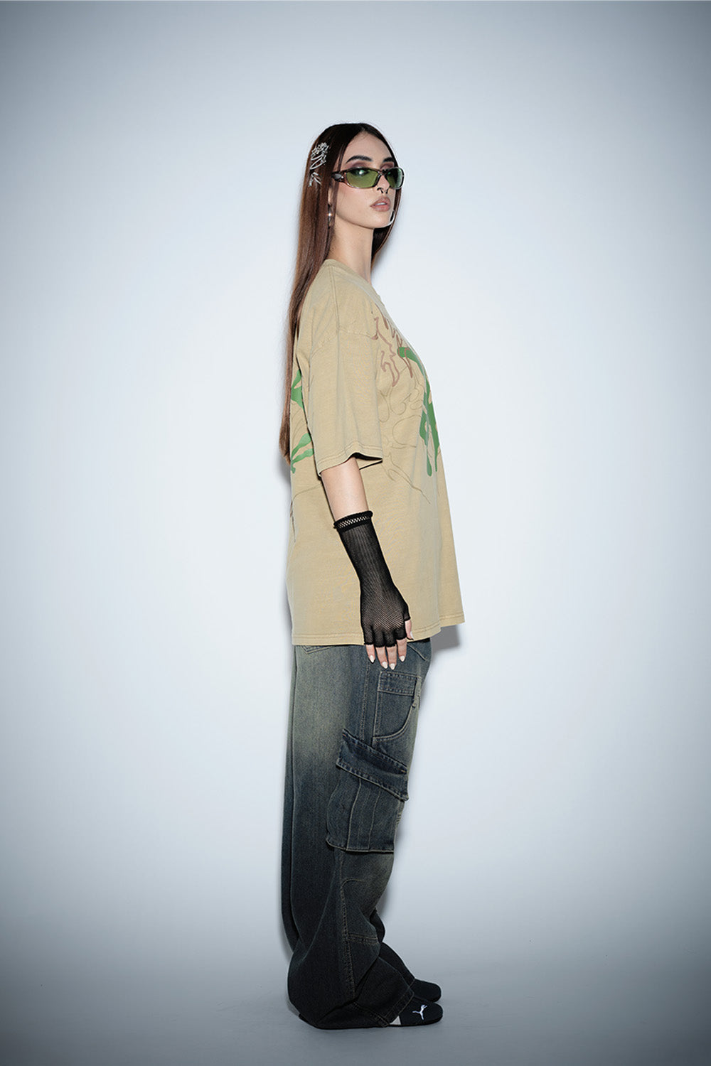 Neuro Bloom Oversized T-shirt - BonkersCorner