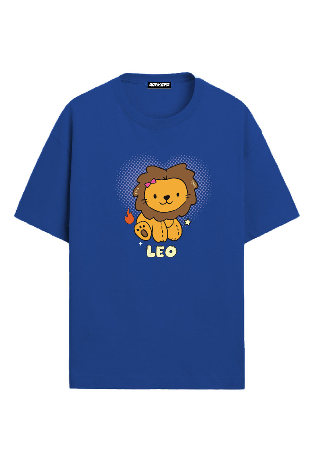 Leo Luster Oversized T-Shirt - BonkersCorner