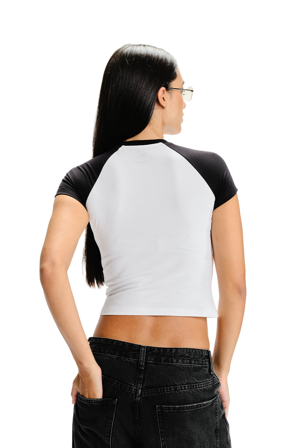 Pawsy Raglan Sleeves Baby Tee - BonkersCorner