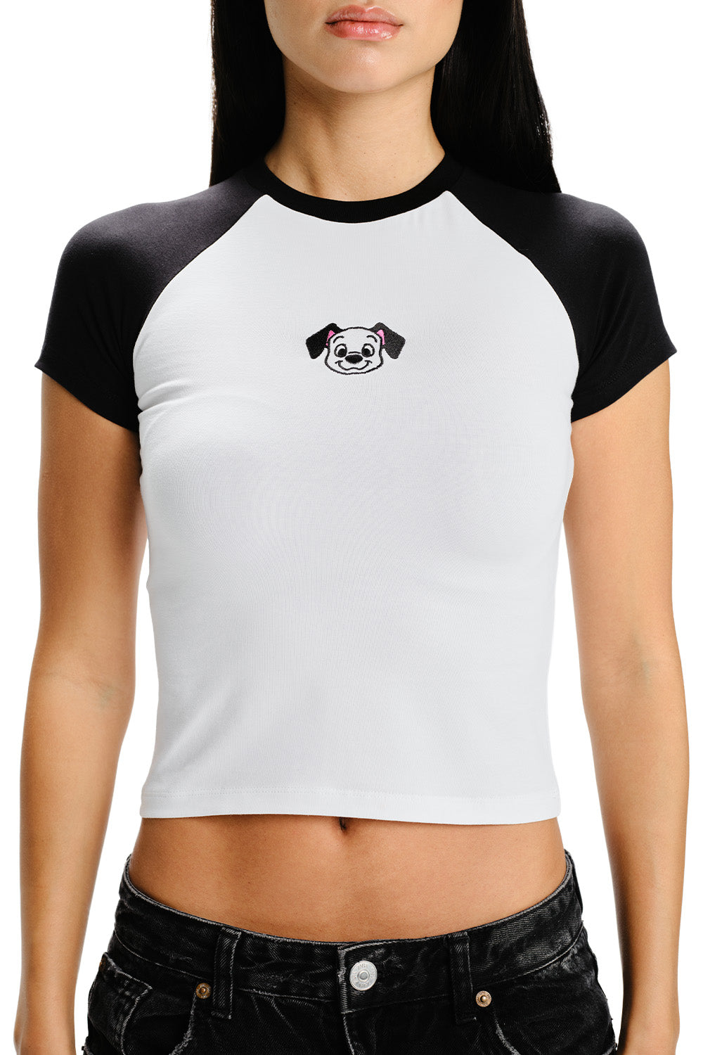 Pawsy Raglan Sleeves Baby Tee - BonkersCorner
