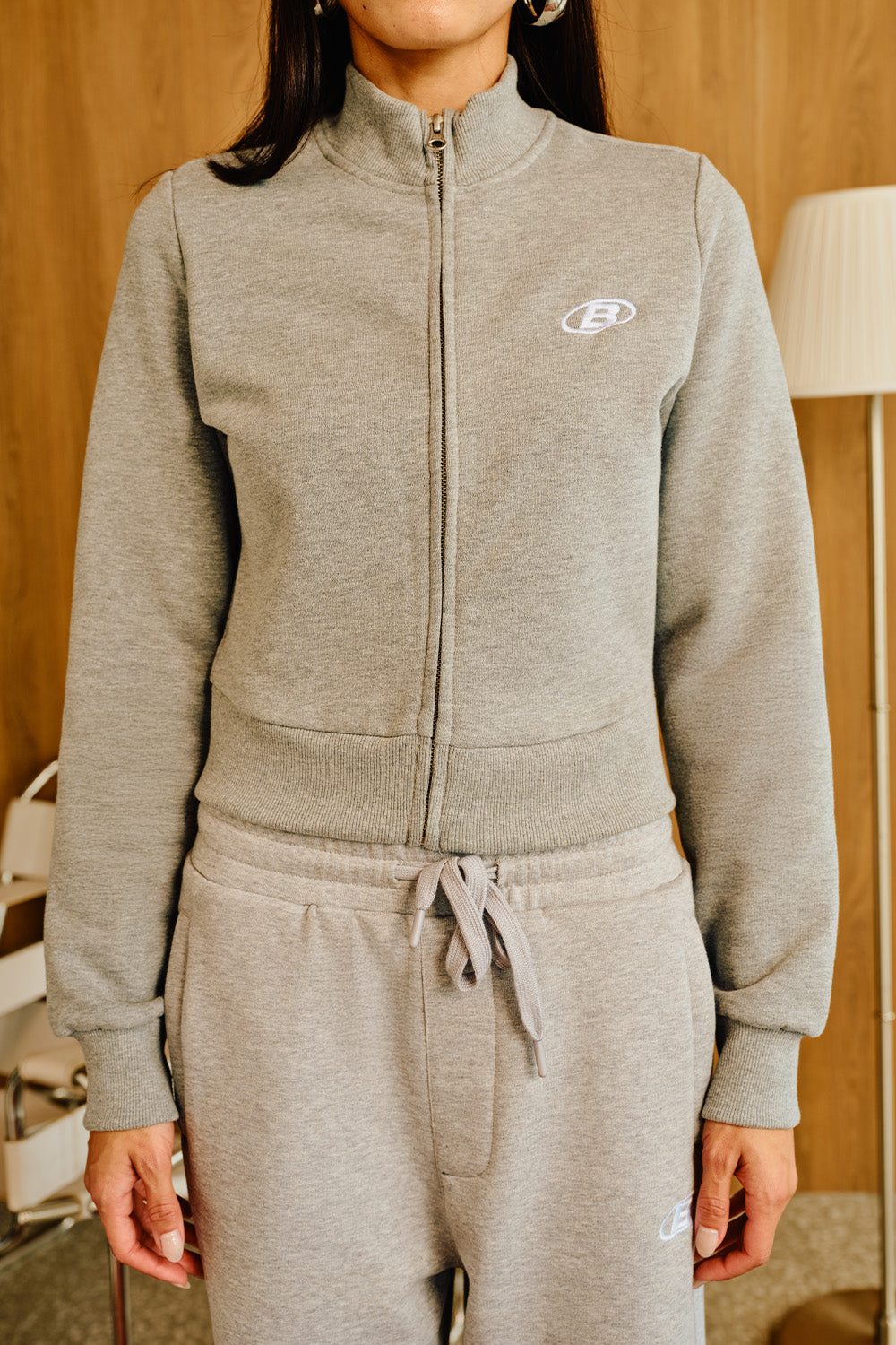 Pebble Bay Crop Zipper Jacket - BonkersCorner