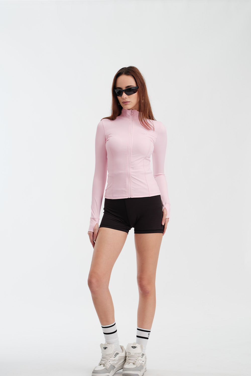 Petal Pink Defined Regular Jacket - BonkersCorner