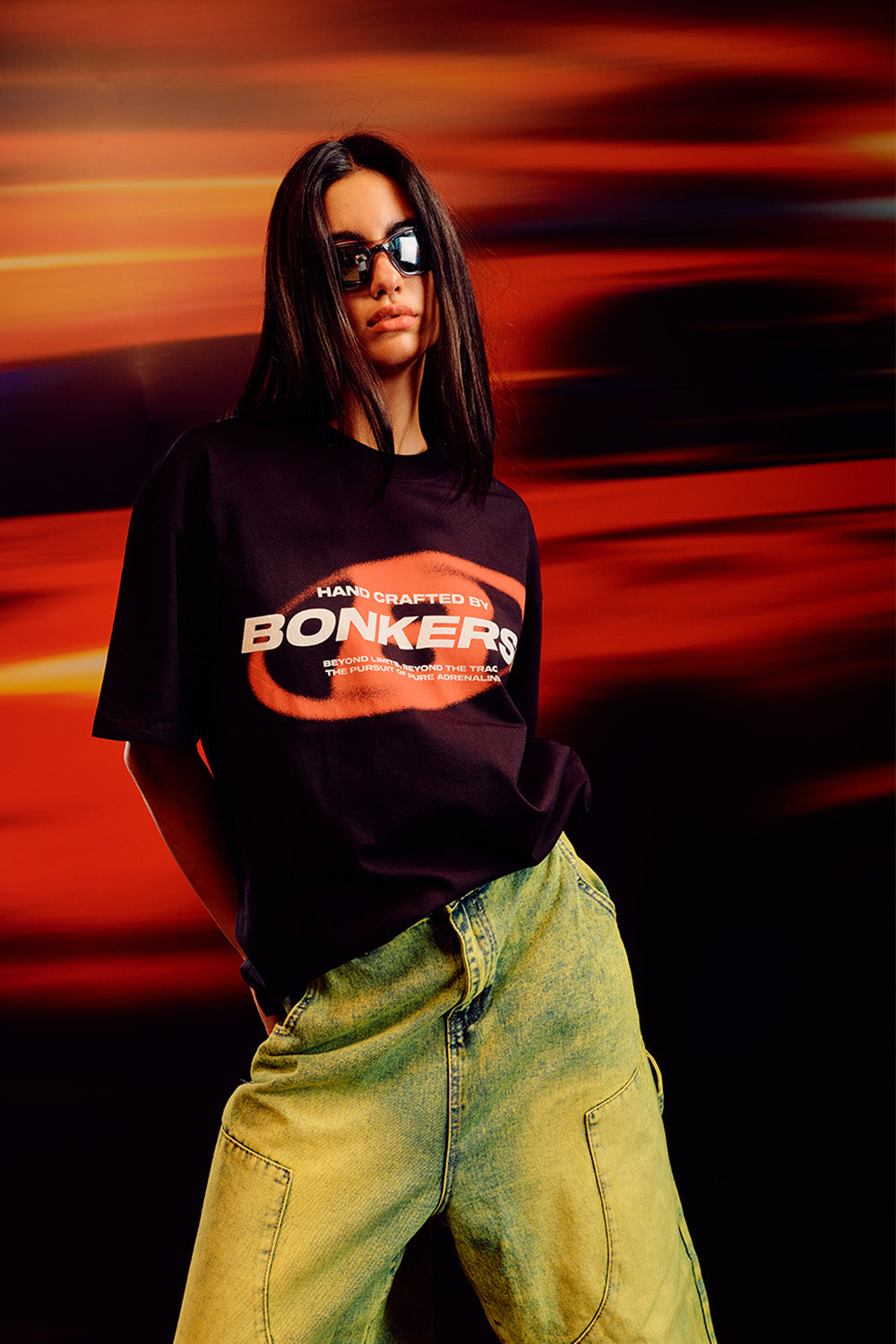 Project: Bonkers Black Oversized T-shirt - BonkersCorner