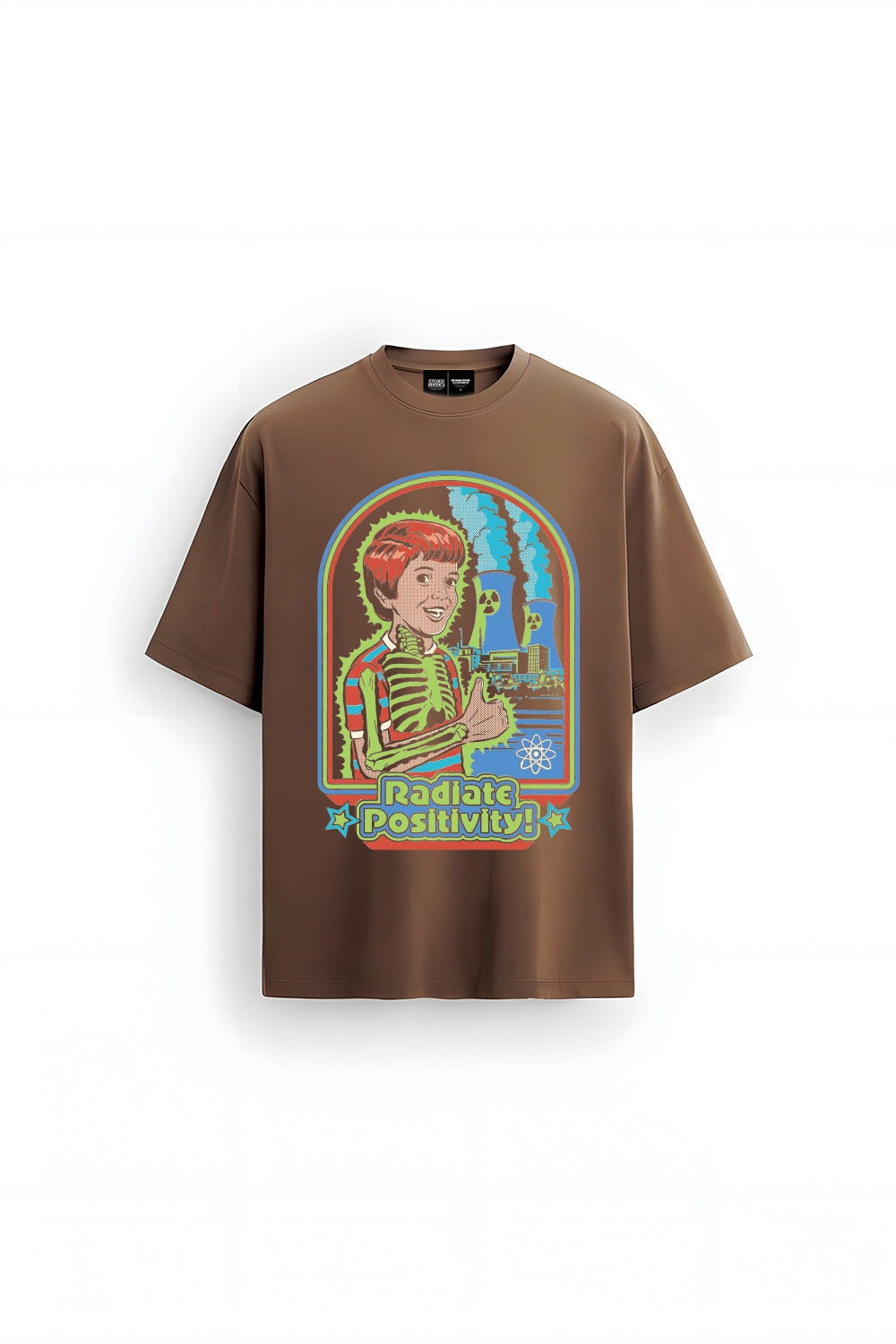 Radiate Positivity Oversized T-Shirt - BonkersCorner