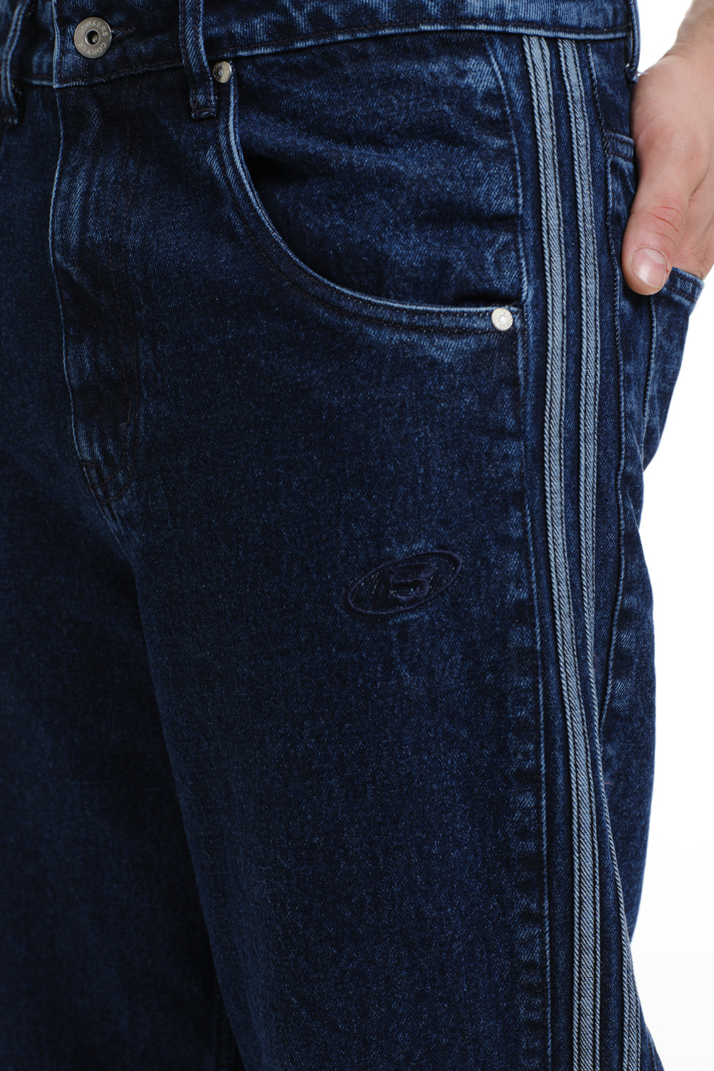 Ridge Line Blue Straight Fit Jeans