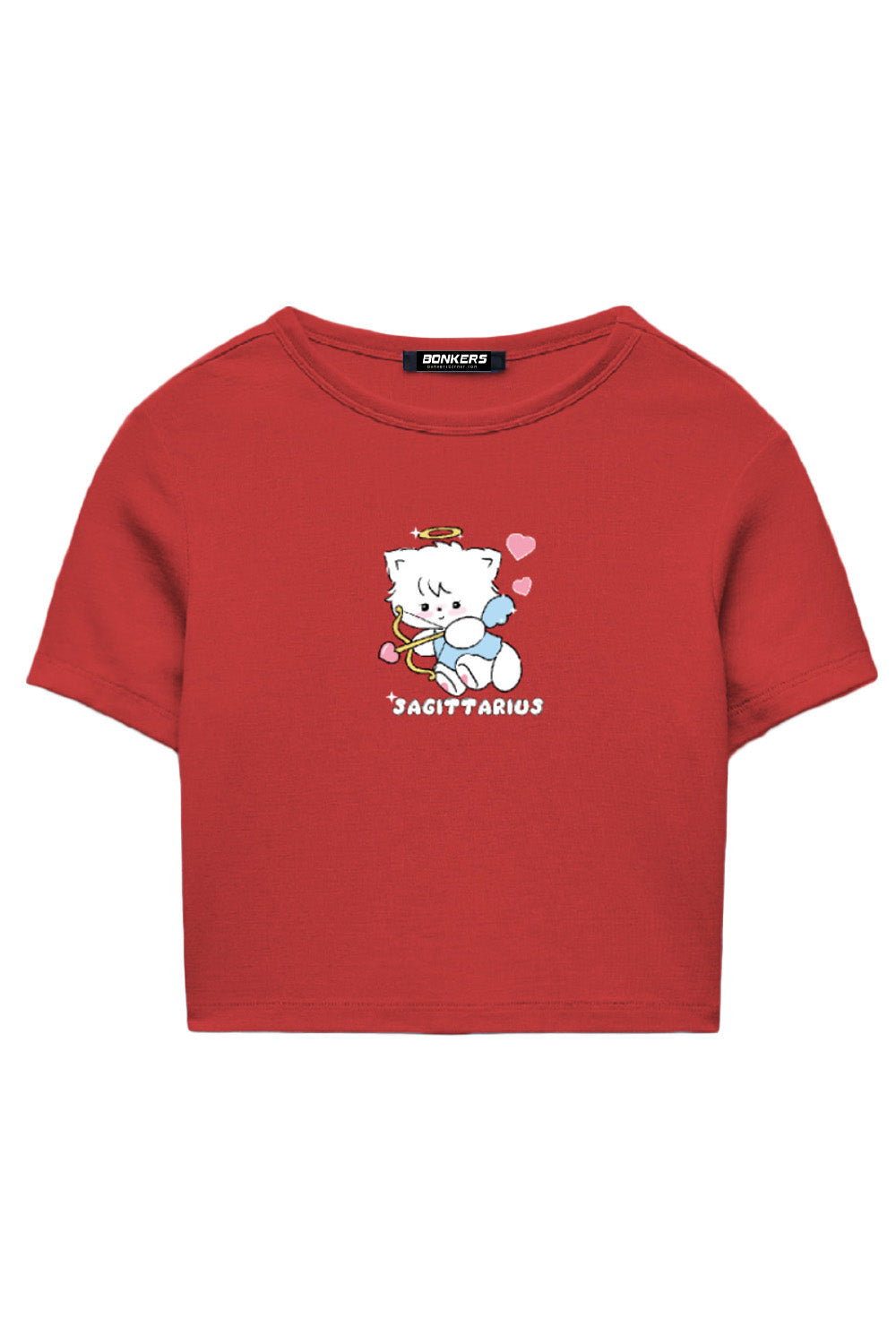 Sagittarius Soar Long Length Baby Tee - BonkersCorner