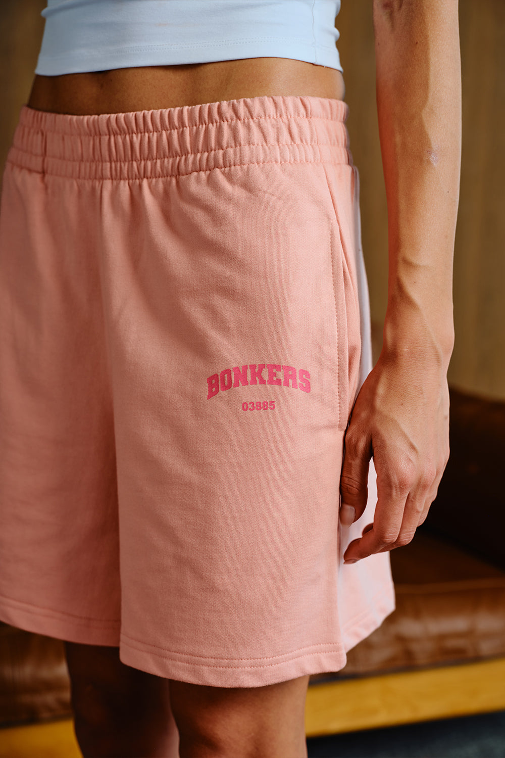 Bluff Pink Lounge Shorts - BonkersCorner