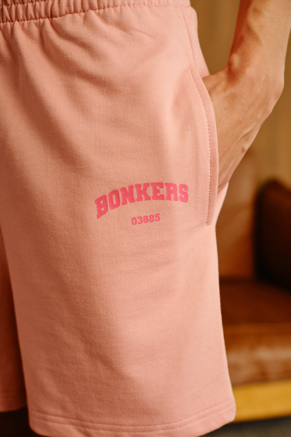 Bluff Pink Lounge Shorts - BonkersCorner