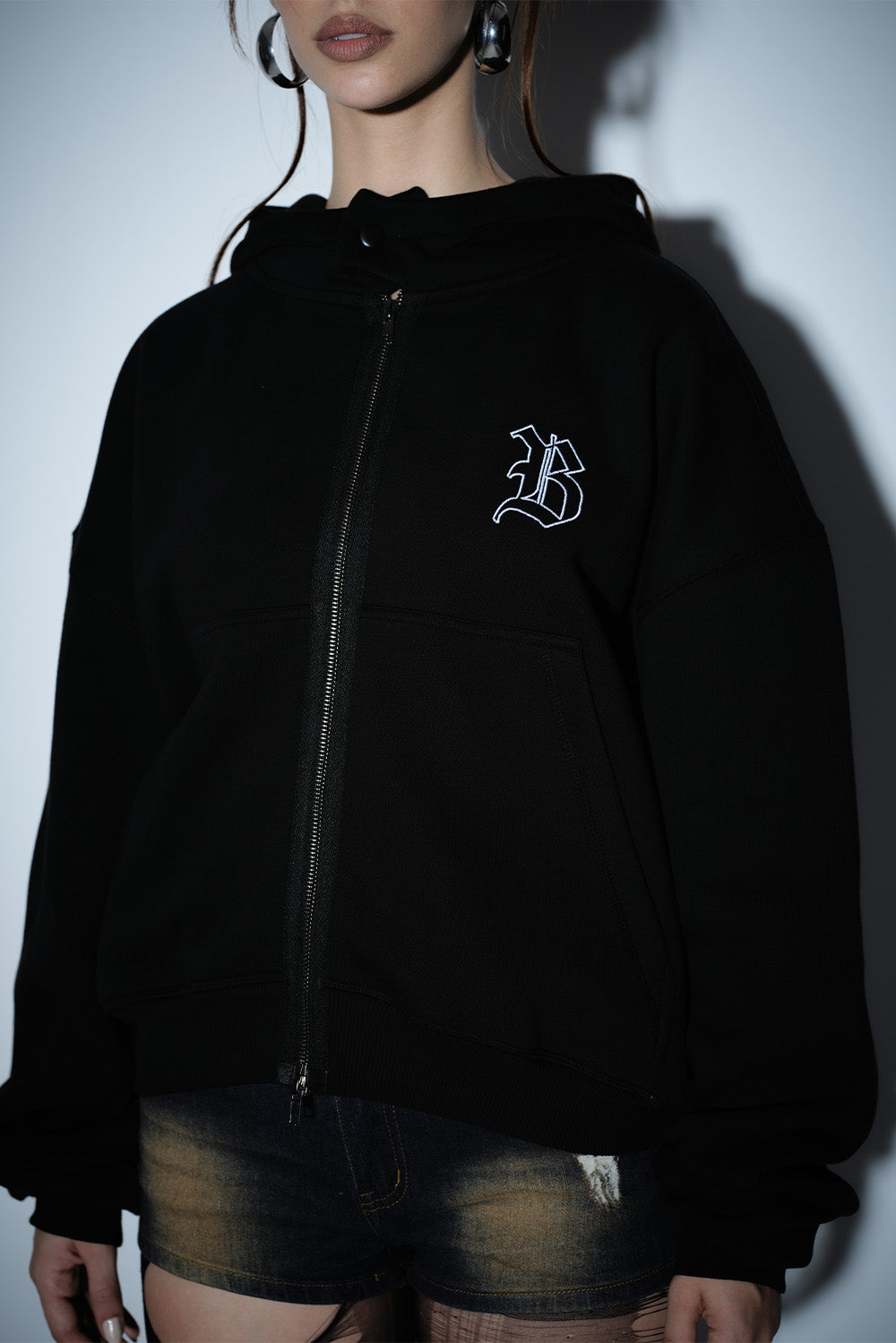 Shadow Sigil Zip Hoodie - BonkersCorner