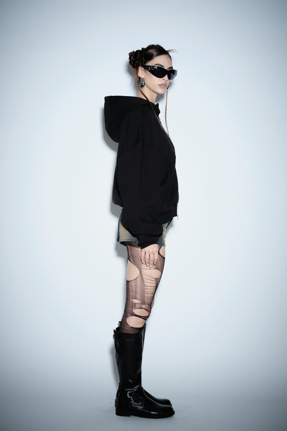 Shadow Sigil Zip Hoodie - BonkersCorner