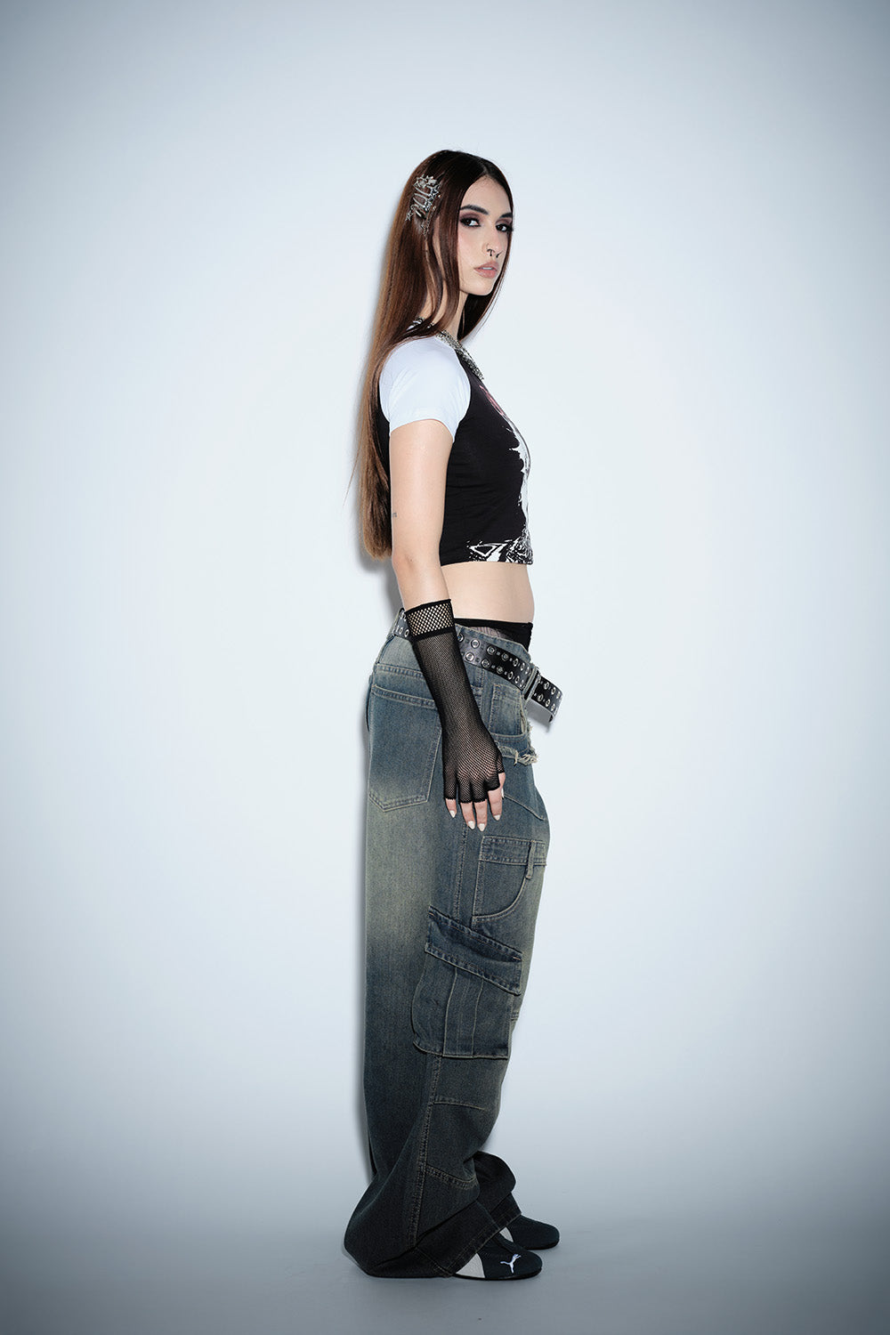 Star Struck Baby Tee - BonkersCorner