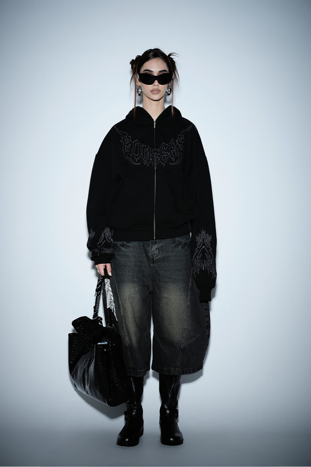 Static Burn Zipper Jacket - BonkersCorner