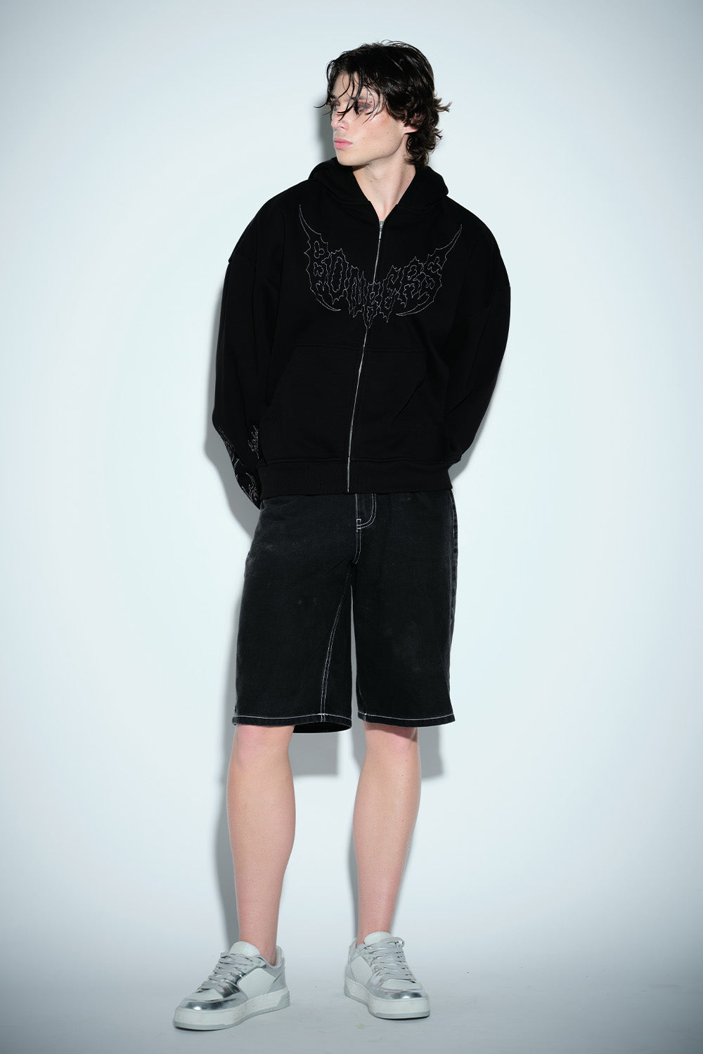 Static Burn Zipper Jacket - BonkersCorner