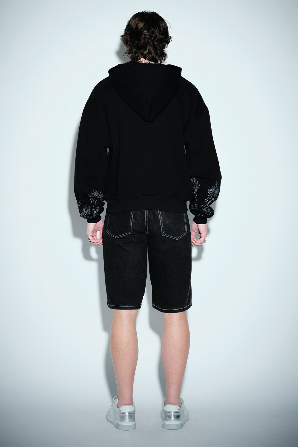 Static Burn Zipper Jacket - BonkersCorner