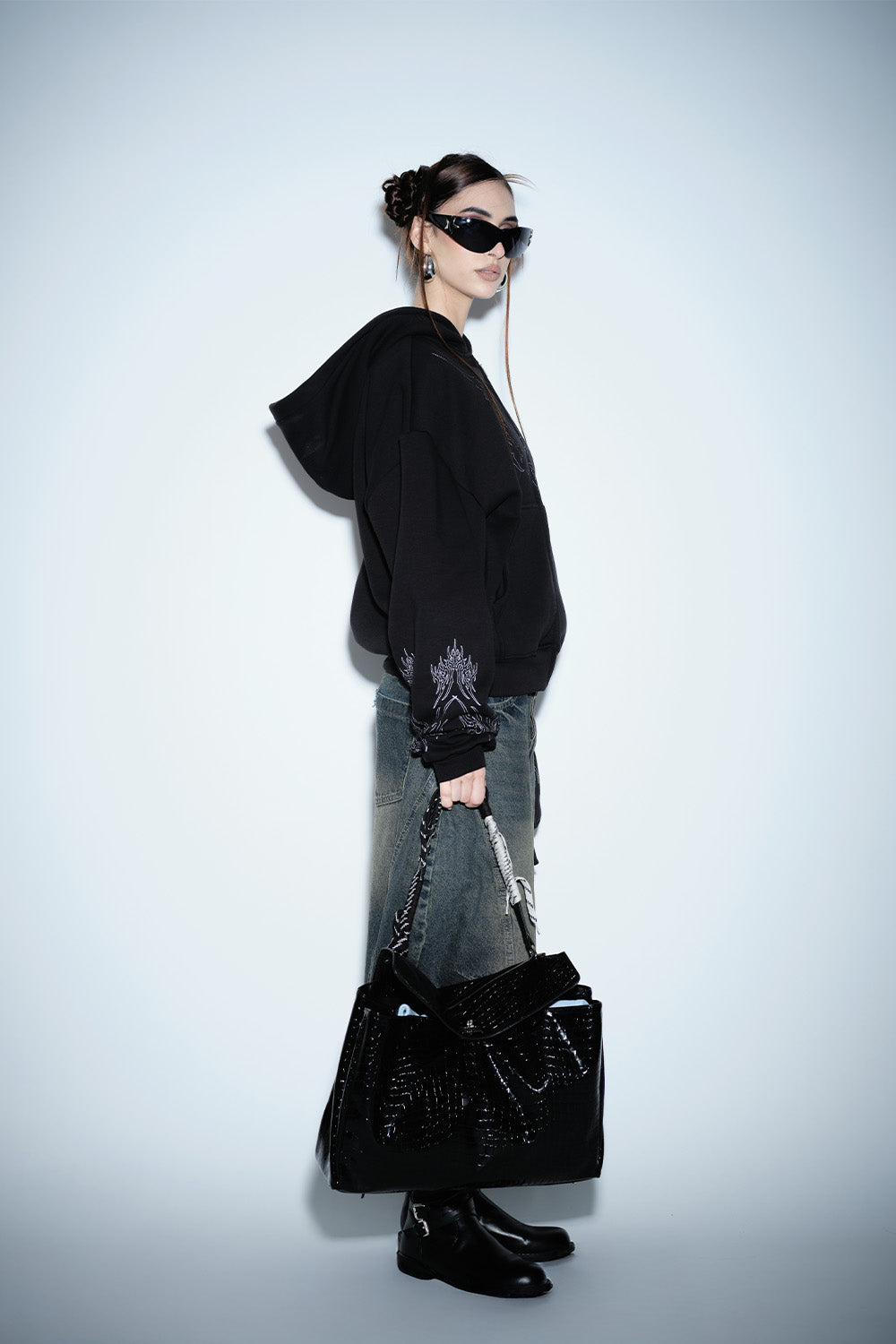 Static Burn Zipper Jacket - BonkersCorner