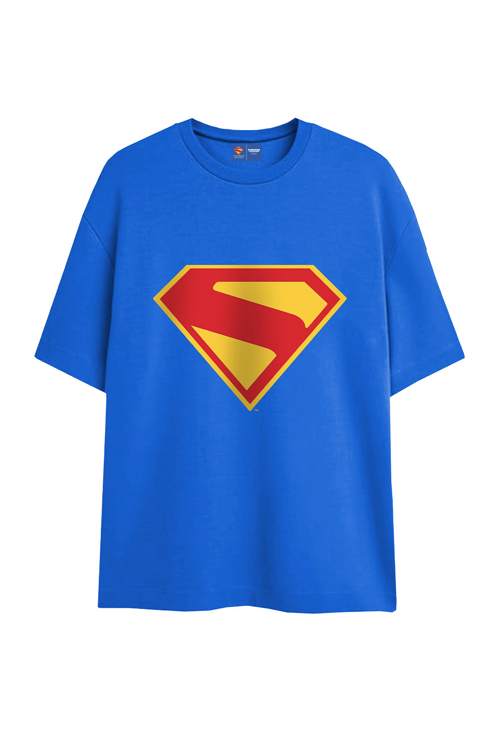 Superman Shield Oversized T-shirt - BonkersCorner