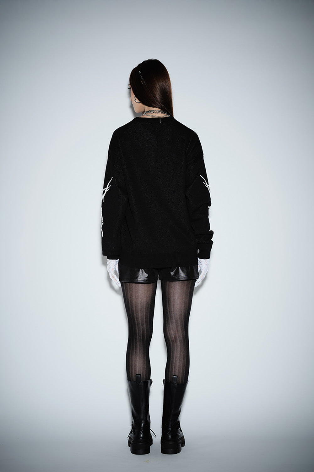 The Gothic Skull Sweatshirt - BonkersCorner