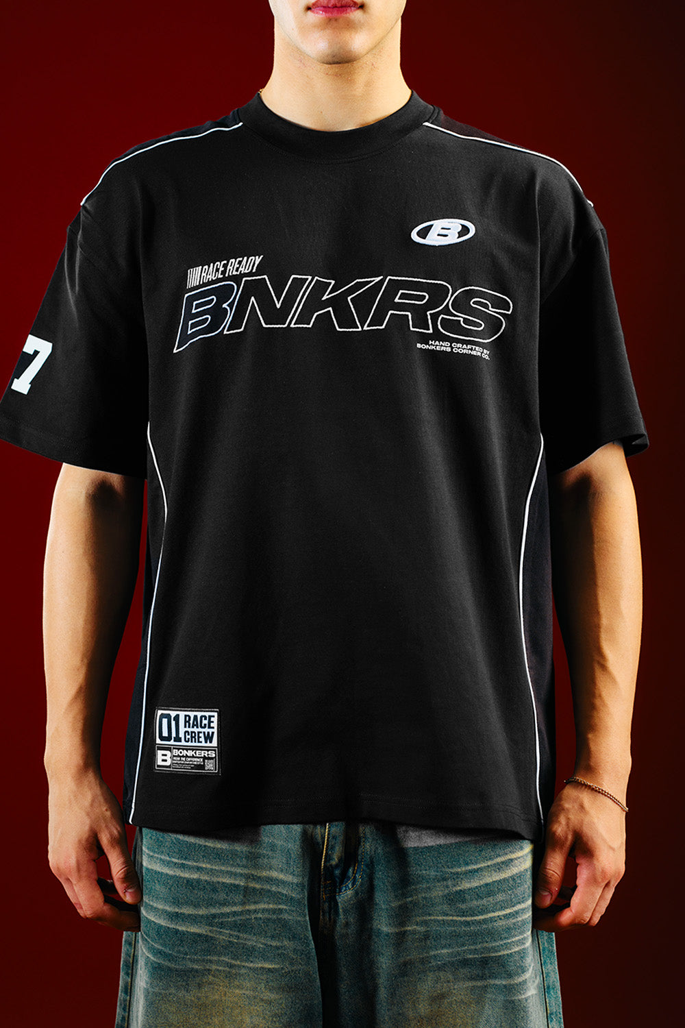 Trackside Oversized T-shirt - BonkersCorner