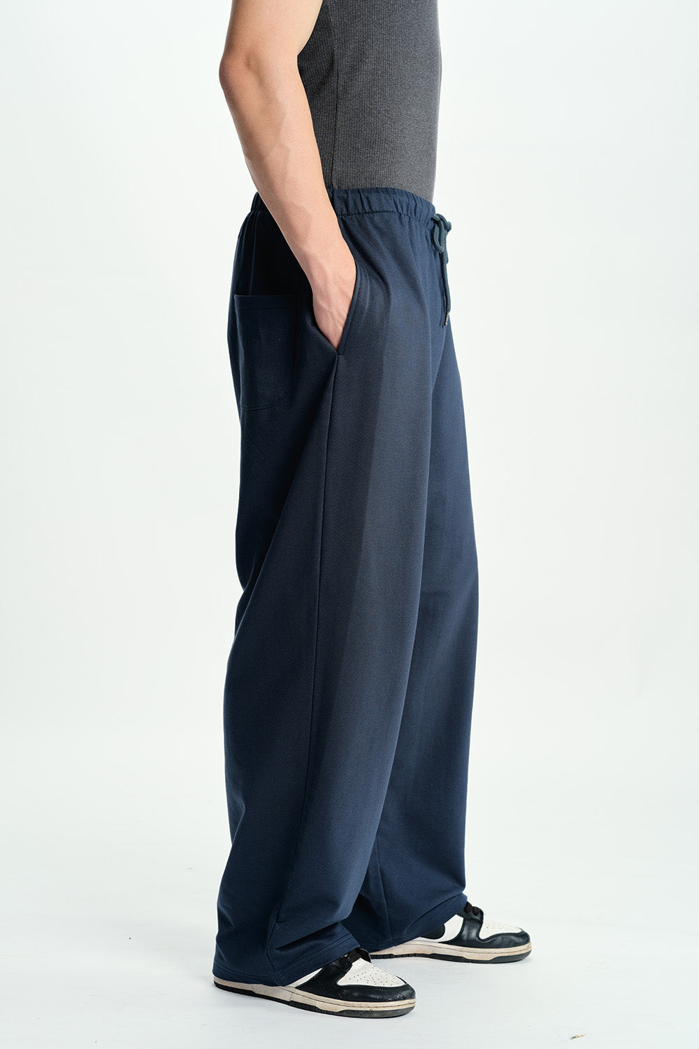 Blue Static Loose Fit Joggers - BonkersCorner