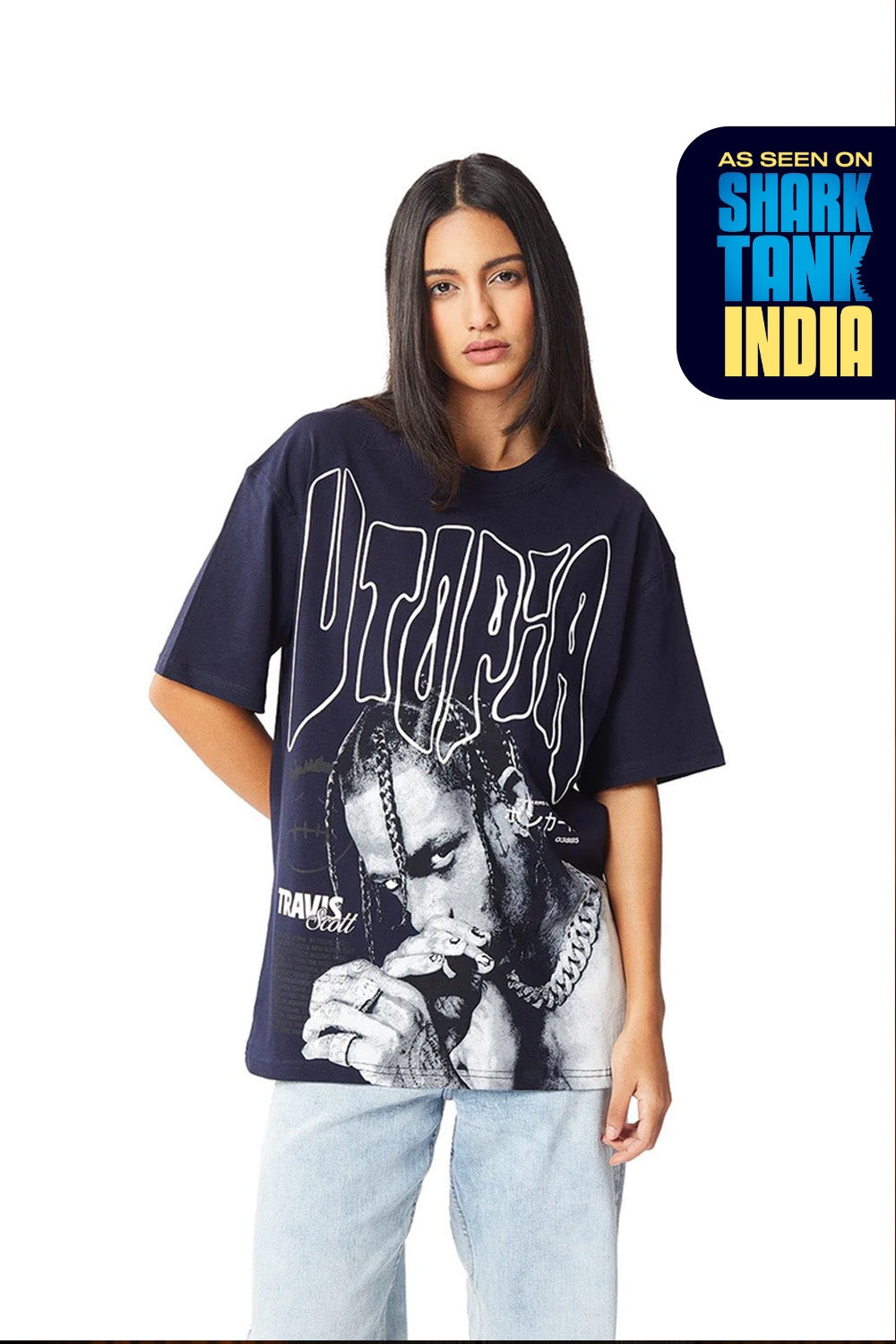 Buy Utopia Oversized T-shirt | BonkersCorner