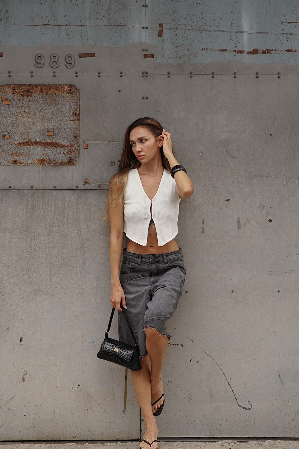 White Vest Top - BonkersCorner