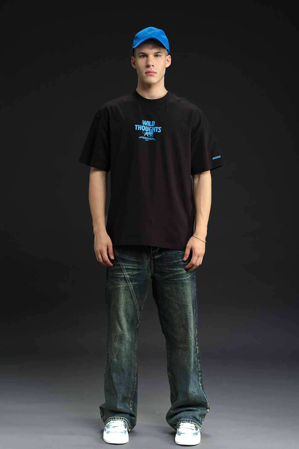Wild Thoughts Oversized T-shirt - BonkersCorner