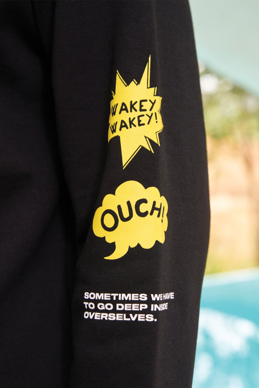 Ahoy Black Hoodie - BonkersCorner