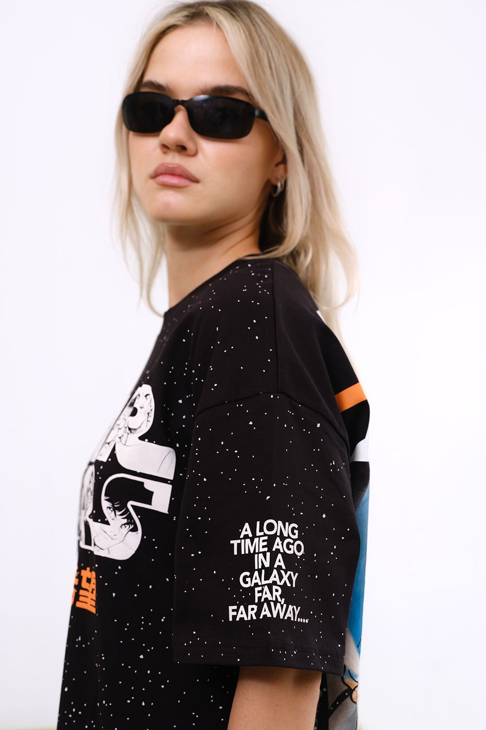 Anime Star Wars Oversized T-shirt - BonkersCorner