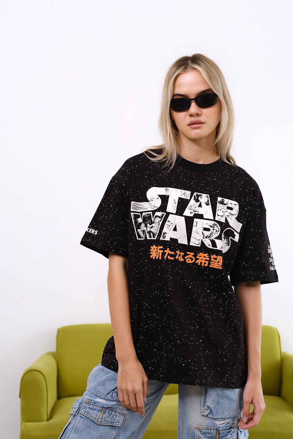 Anime Star Wars Oversized T-shirt - BonkersCorner