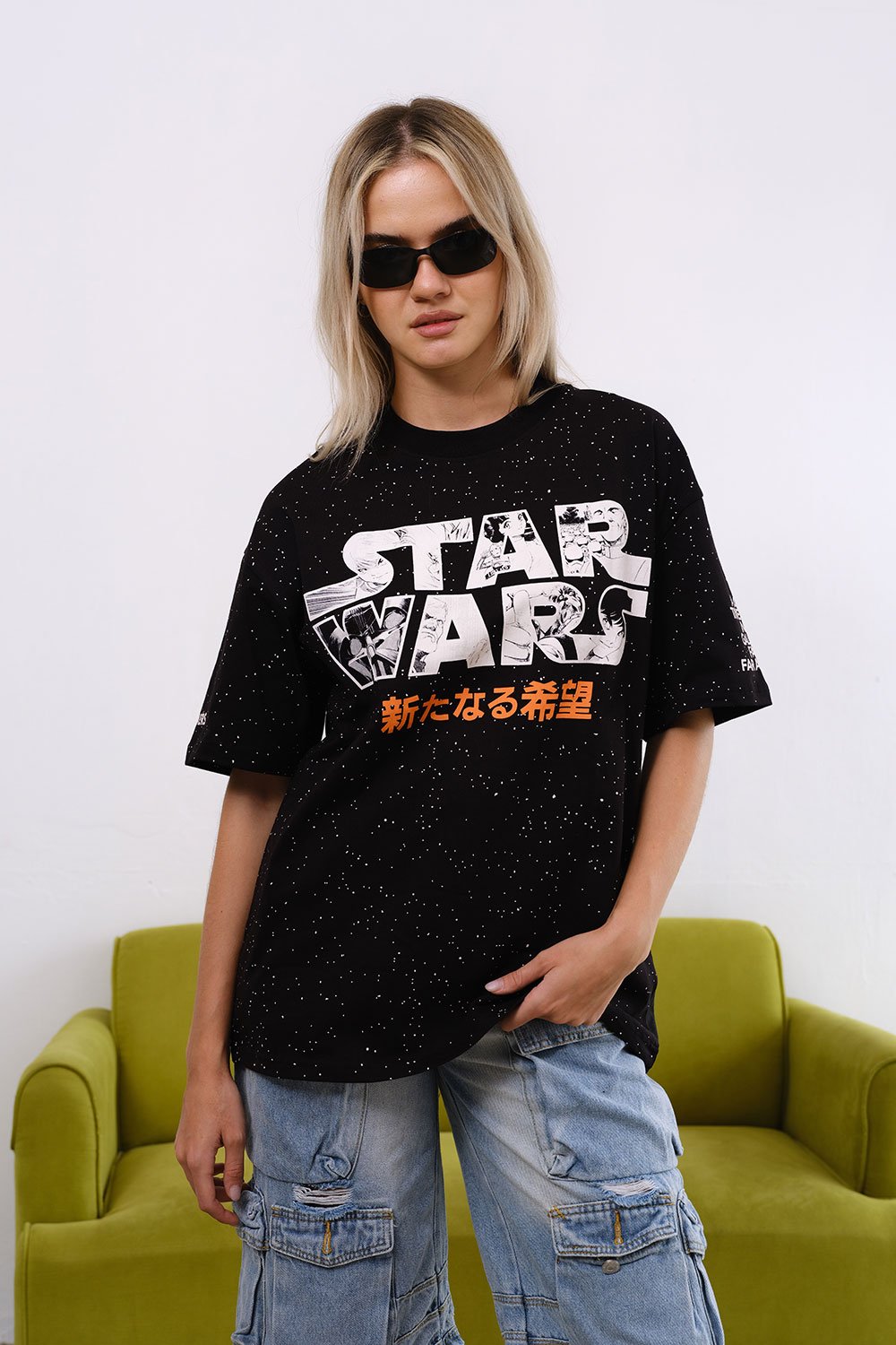 Anime Star Wars Oversized T-shirt - BonkersCorner