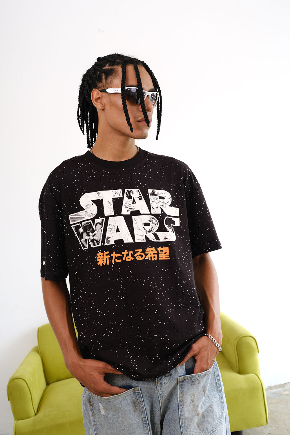 Anime Star Wars Oversized T-shirt - BonkersCorner