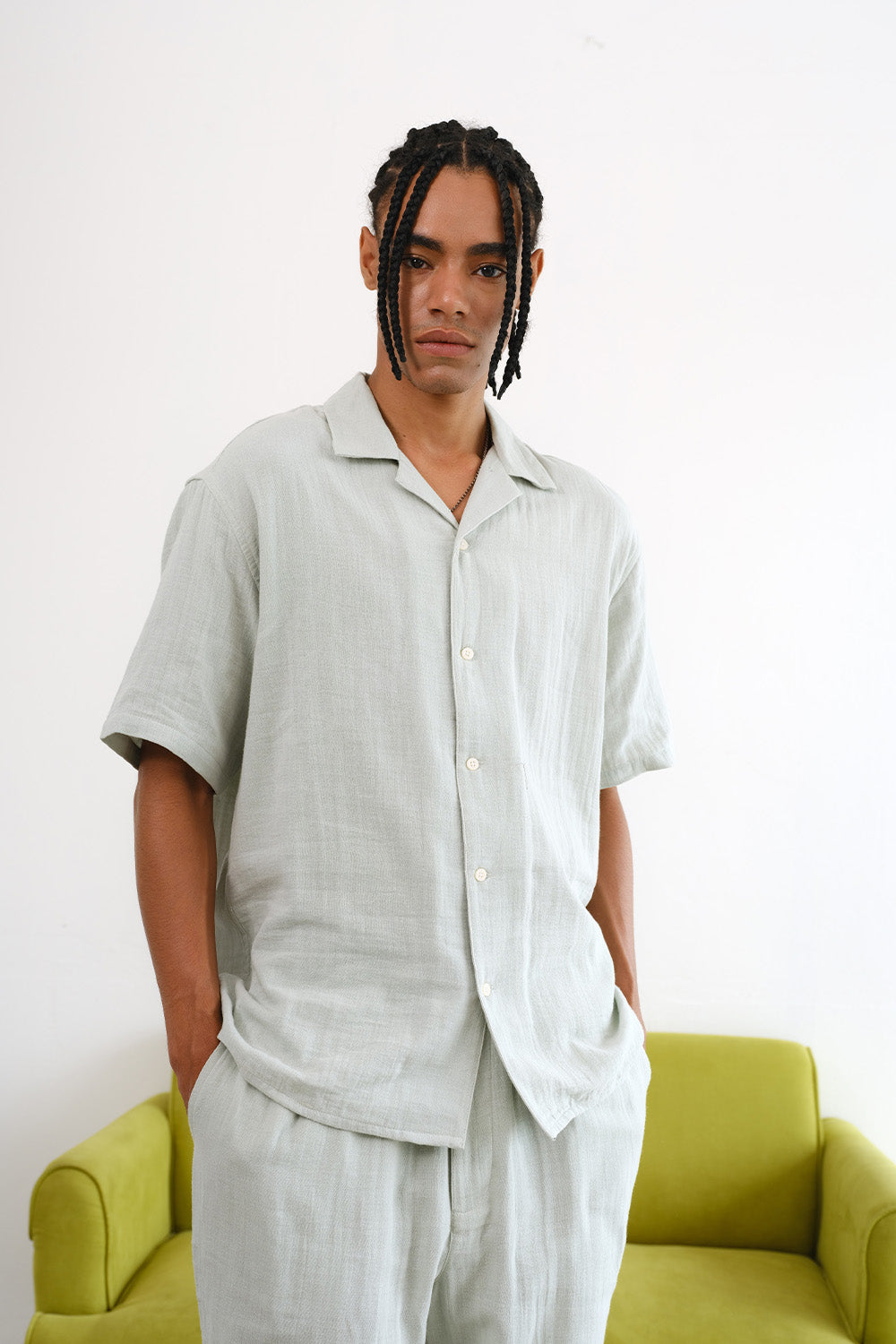 Aqua Cotton Organic Cotton Gauzeรย Pants - BonkersCorner