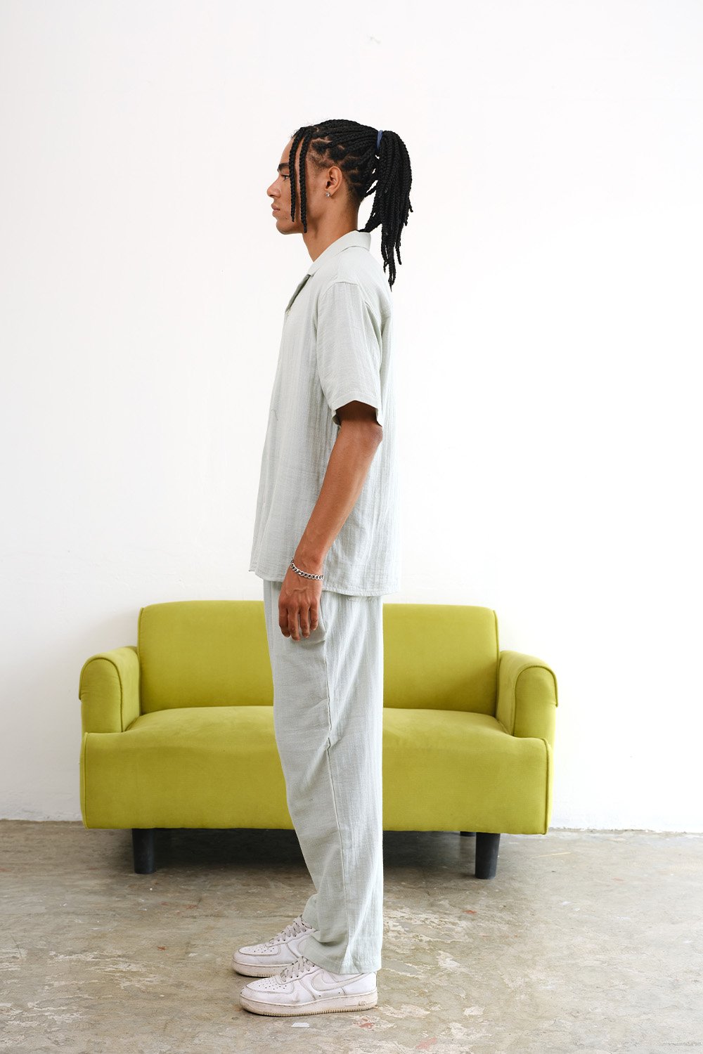 Aqua Cotton Organic Cotton Gauze Pants - BonkersCorner