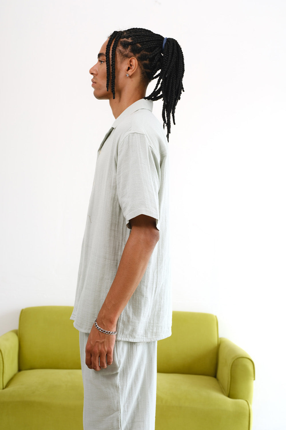 Aqua Cotton Organic Cotton Gauze Pants - BonkersCorner