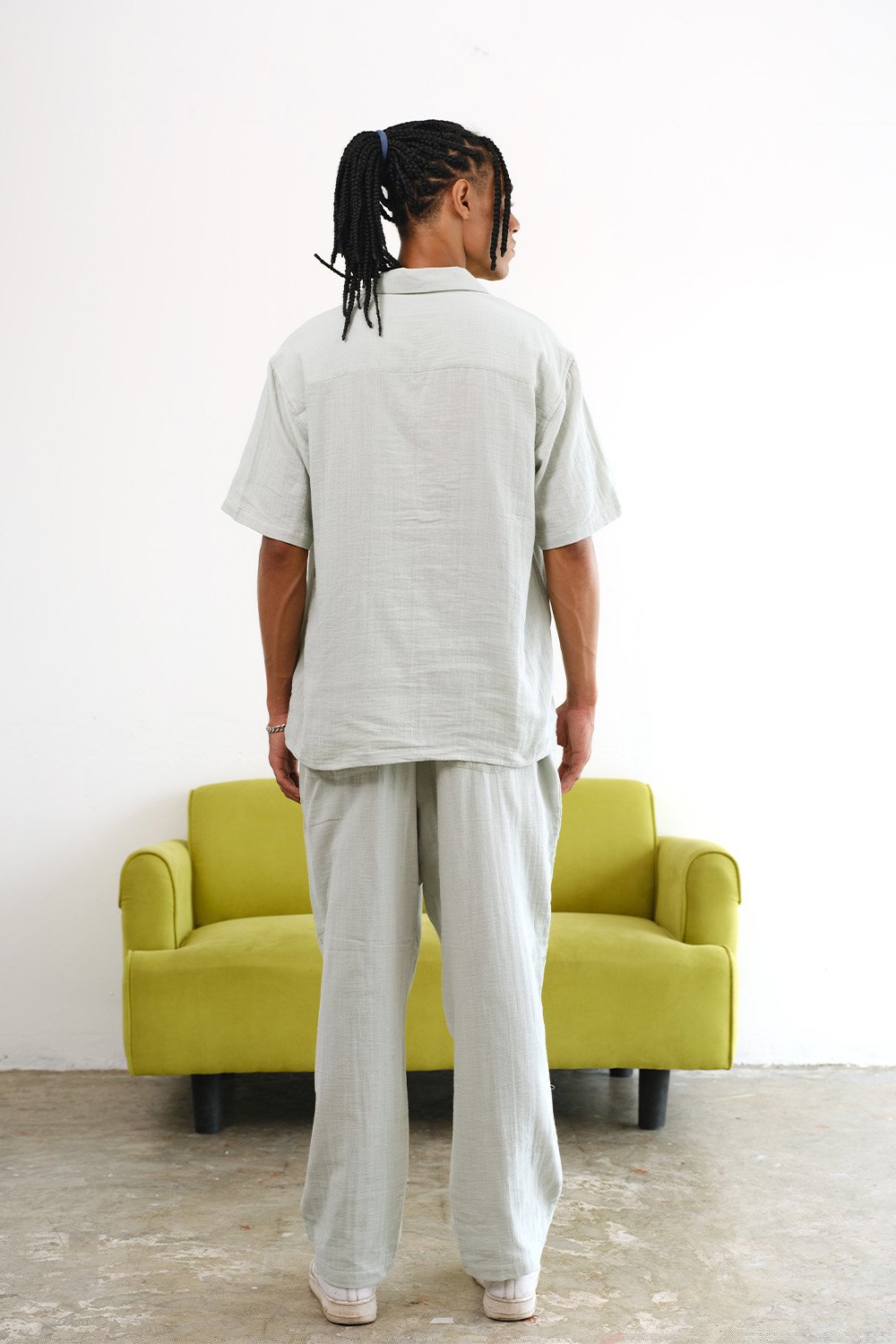 Aqua Cotton Organic Cotton Gauze Pants - BonkersCorner