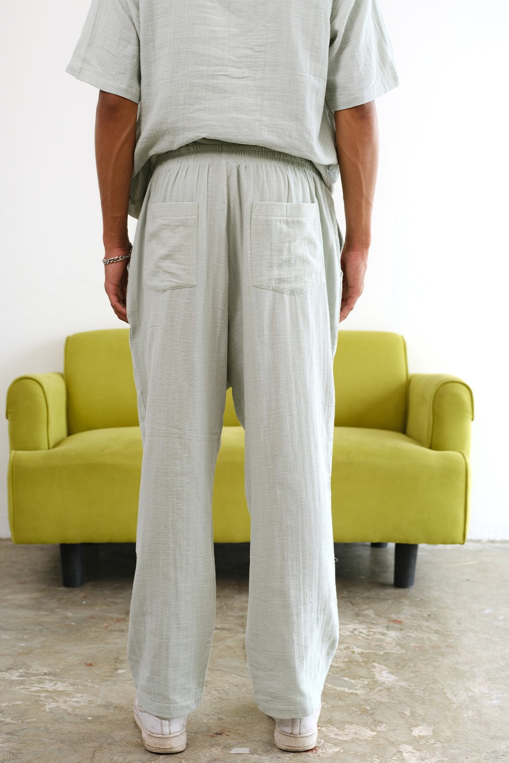 Aqua Cotton Organic Cotton Gauze Pants - BonkersCorner