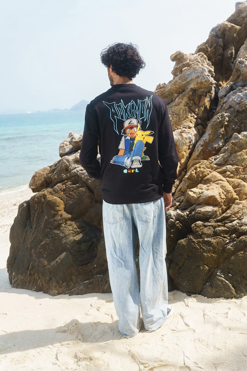 Ash-Pi Oversized Sweatshirt - BonkersCorner